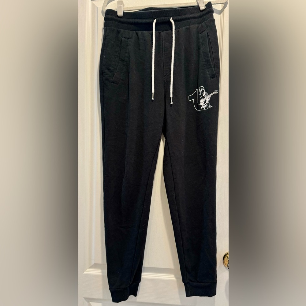 True Religion large branded joggers, men’s size S